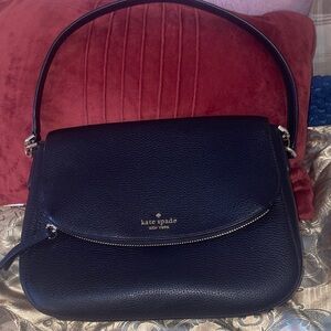 Kate Spade Midnight Black leather bag